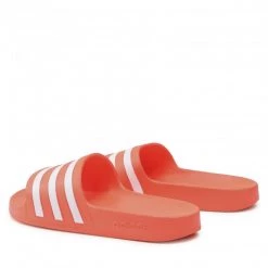 Mules Et Sandales Mules / Sandales De Bain Adidas - Adilette Aqua GZ5235 Solar Red/Cloud White/Solar Red Orange -Chaussures Femme Soldes 0000208111423 02 rz 1