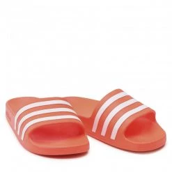 Mules Et Sandales Mules / Sandales De Bain Adidas - Adilette Aqua GZ5235 Solar Red/Cloud White/Solar Red Orange -Chaussures Femme Soldes 0000208111423 07 rz 1