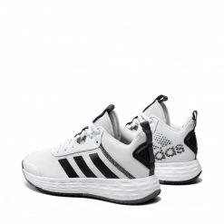 Chaussures De Sport Chaussures Adidas - Ownthegame 2.0 H00469 Cwhite/Cblack/Cwhite Blanc -Chaussures Femme Soldes 0000208111645 02 pl