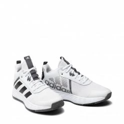Chaussures De Sport Chaussures Adidas - Ownthegame 2.0 H00469 Cwhite/Cblack/Cwhite Blanc -Chaussures Femme Soldes 0000208111645 04 pl