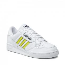 Chaussures De Sport Chaussures Adidas - Continental 80 Stripes GW0182 Ftwwht/Aciyel/Cblack Blanc