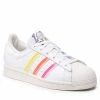 Chaussures De Sport Chaussures Adidas - Superstar Pride GW2415 Ftwwht/Ftwwht/Owhite Blanc