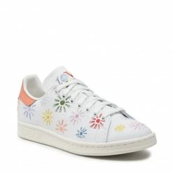 Chaussures De Sport Chaussures Adidas - Stan Smith Pride GW2417 Ftwwht/Trupnk/Owhite Blanc