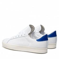 Chaussures De Sport Chaussures Adidas - Rod Laver Vin GW0228 Ftwwht/Owhite/Poblue Blanc -Chaussures Femme Soldes 0000208365833 02 ts
