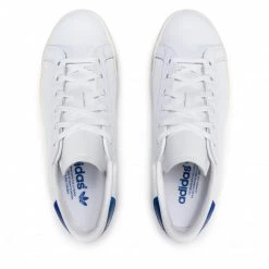 Chaussures De Sport Chaussures Adidas - Rod Laver Vin GW0228 Ftwwht/Owhite/Poblue Blanc -Chaussures Femme Soldes 0000208365833 06 ts