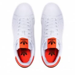 Chaussures De Sport Chaussures Adidas - Court Tourino GZ9245 Ftwwht/Secore/Gretwo Blanc -Chaussures Femme Soldes 0000208365895 04 ks 1