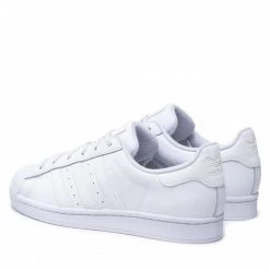 Chaussures De Sport Chaussures Adidas - Superstar H00201 Ftwwht/Ftwwht/Ftwwht Blanc -Chaussures Femme Soldes 0000208441902 02 ks