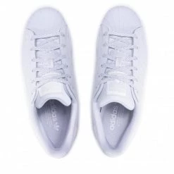 Chaussures De Sport Chaussures Adidas - Superstar H00201 Ftwwht/Ftwwht/Ftwwht Blanc -Chaussures Femme Soldes 0000208441902 04 ks