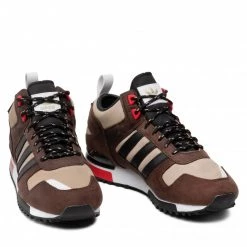 Chaussures De Sport Chaussures Adidas - ZX700 Winter Cp GX6155 Stcark/Cblack/Ftwwht Marron -Chaussures Femme Soldes 0000208617239 06 ph