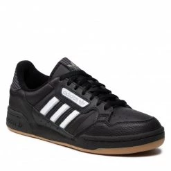 Chaussures De Sport Chaussures Adidas - Continental 80 Stripes GW0183 Cblack/Cblack/Ftwwht Noir