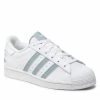 Chaussures De Sport Chaussures Adidas - Superstar GY0977 Ftwwht/Maggre/Goldf Blanc