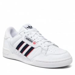 Chaussures De Sport Chaussures Adidas - Continental 80 Stripes FX5090 Ftwwht/Conavy/Vivred Blanc