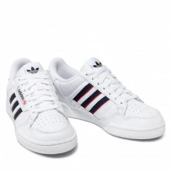 Chaussures De Sport Chaussures Adidas - Continental 80 Stripes FX5090 Ftwwht/Conavy/Vivred Blanc -Chaussures Femme Soldes 0000209023626 08 ph