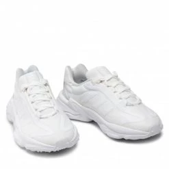Chaussures De Sport Chaussures Adidas - Ozweego Pure H04226 Ftwwht/Crywht/Cblack Blanc -Chaussures Femme Soldes 0000209023763 08 plj