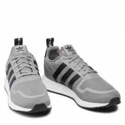 Chaussures De Sport Chaussures Adidas - Multix H68079 Grethr/Cblack/Ftwwht Gris -Chaussures Femme Soldes 0000209023787 08 rz