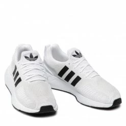 Chaussures De Sport Chaussures Adidas - Swift Run 22 GY3047 Ftwwht/Cblack/Greone Gris -Chaussures Femme Soldes 0000209025309 03 ph