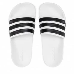 Chaussures De Sport Mules / Sandales De Bain Adidas - Adilette Shower GZ5921 Cloud White/Core Black/Cloud White Blanc -Chaussures Femme Soldes 0000209031607 05 fp