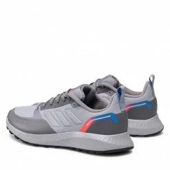 Chaussures De Sport Chaussures Adidas - Runfalcon 2.0 Tr GX8257 Halo Silver/Halo Silver/Blue Rush Gris -Chaussures Femme Soldes 0000209032512 02 rz