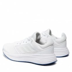 Chaussures De Sport Chaussures Adidas - Galaxy 5 G55774 Cloud White / Cloud White / Core Black Blanc -Chaussures Femme Soldes 0000209033335 02 plj