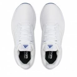 Chaussures De Sport Chaussures Adidas - Galaxy 5 G55774 Cloud White / Cloud White / Core Black Blanc -Chaussures Femme Soldes 0000209033335 05 plj