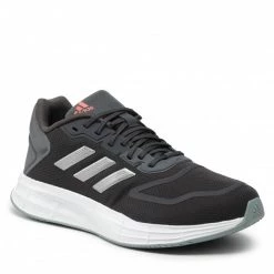 Chaussures De Sport Chaussures Adidas - Duramo 10 GW8346 Grey Six/Silver Metallic/Turbo Gris