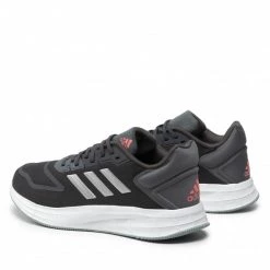 Chaussures De Sport Chaussures Adidas - Duramo 10 GW8346 Grey Six/Silver Metallic/Turbo Gris -Chaussures Femme Soldes 0000209034462 02 pa