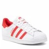 Chaussures De Sport Chaussures Adidas - Superstar GZ3741 Ftwwht/Vivred/Ftwwht Blanc