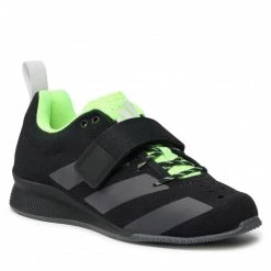 Chaussures De Sport Chaussures Adidas - Adipower Weightlifting II FV6592 Core Black/Grey Six/Signal Green Noir