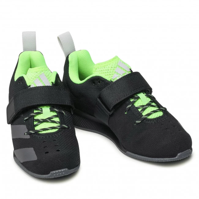 Chaussures De Sport Chaussures Adidas - Adipower Weightlifting II FV6592 Core Black/Grey Six/Signal Green Noir 5 Chaussures De Sport Chaussures Adidas - Adipower Weightlifting II FV6592 Core Black/Grey Six/Signal Green Noir – Image 5