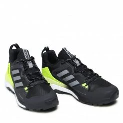 Chaussures De Sport Chaussures Adidas - Terrex Skychaser 2 FW2923 Cblack/Grey Three/Solar Yellow Noir -Chaussures Femme Soldes 0000209203974 06 rz