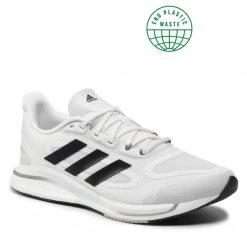 Chaussures De Sport Chaussures Adidas - Supernova + M H04482 Ftwwht/Cblack/Grethr Blanc