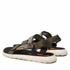 Mules Et Sandales Sandales Adidas - Comfort Sandal GV8245 Khaki Vert -Chaussures Femme Soldes 0000209224535 02 st