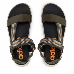 Mules Et Sandales Sandales Adidas - Comfort Sandal GV8245 Khaki Vert -Chaussures Femme Soldes 0000209224535 04 st