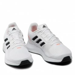 Chaussures De Sport Chaussures Adidas - Runfalcon 2.0 G58098 Cloud White/Core Black/Solar Red Blanc -Chaussures Femme Soldes 0000209229356 08 fp