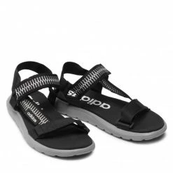 Mules Et Sandales Sandales Adidas - Comfort Sandal GV8243 Black Noir -Chaussures Femme Soldes 0000209229363 03 rz
