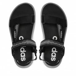 Mules Et Sandales Sandales Adidas - Comfort Sandal GV8243 Black Noir -Chaussures Femme Soldes 0000209229363 04 rz