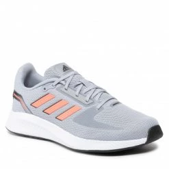 Chaussures De Sport Chaussures Adidas - Runfalcon 2.0 GX8235 Halo Silver/Turbo/Core Black Gris