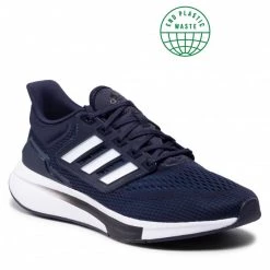 Chaussures De Sport Chaussures Adidas - EQ21 Run H00517 Navy Bleu Marine