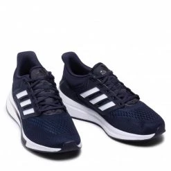 Chaussures De Sport Chaussures Adidas - EQ21 Run H00517 Navy Bleu Marine -Chaussures Femme Soldes 0000209409130 03 ks