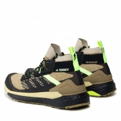 Chaussures De Sport Chaussures Adidas - Terrex Free Hiker Primeblu FY7331 Black/Neon/Hi-Res Yellow Beige, Multicolore -Chaussures Femme Soldes 0000209820720 02 rz