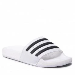 Mules Et Sandales Mules / Sandales De Bain Adidas - Adilette Boost FY8155 Cloud White/Core Black/Cloud White Blanc