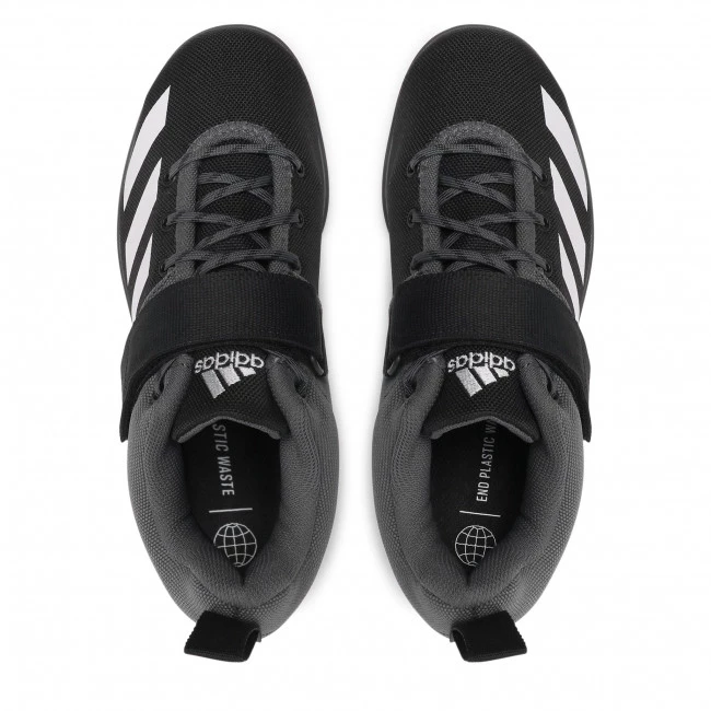 Chaussures De Sport Chaussures Adidas - Powerlift 4 GZ5870 Noir Noir 6 Chaussures De Sport Chaussures Adidas - Powerlift 4 GZ5870 Noir Noir – Image 6
