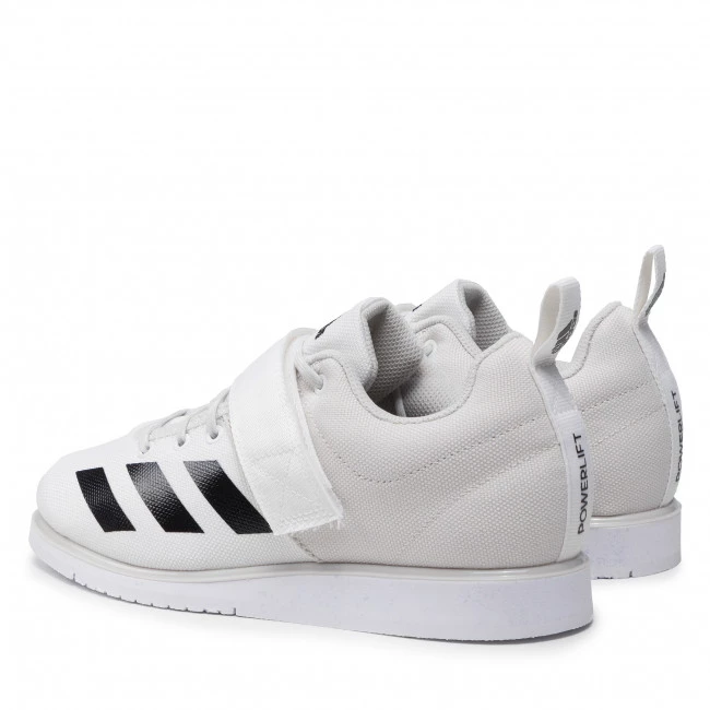Chaussures De Sport Chaussures Adidas - Powerlift 4 GZ5871 Cloud White/Core Black/Grey One Blanc 3 Chaussures De Sport Chaussures Adidas - Powerlift 4 GZ5871 Cloud White/Core Black/Grey One Blanc – Image 3
