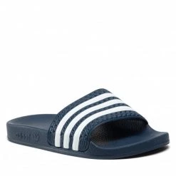 Mules Et Sandales Mules / Sandales De Bain Adidas - Adilette 288022 Adiblu/Wht/Adiblu Bleu Marine