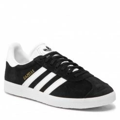 Chaussures Basses Chaussures Adidas - Gazelle BB5476 Cblack/White/Goldmt Noir