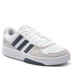 Chaussures De Sport Chaussures Adidas - Courtic GX4366 Ftwwht/Greone/Greone Blanc
