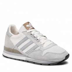 Chaussures De Sport Chaussures Adidas - Zx 500 GX1600 Talc/Metgry/Crywht Multicolore, Gris