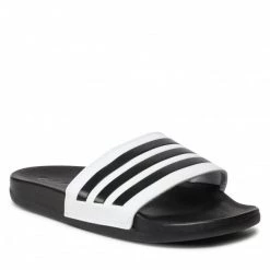 Mules Et Sandales Mules / Sandales De Bain Adidas - Adilette Comfort GZ5893 Ftwwht/Ftwwht/Black Blanc