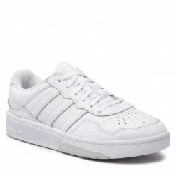 Chaussures De Sport Chaussures Adidas - Courtic GY3589 Ftwwht/Ftwwht/Ftwwht Blanc