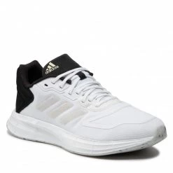 Chaussures De Sport Chaussures Adidas - Duramo 10 GX8708 Cloud White / Cloud White / Almost Lime Blanc